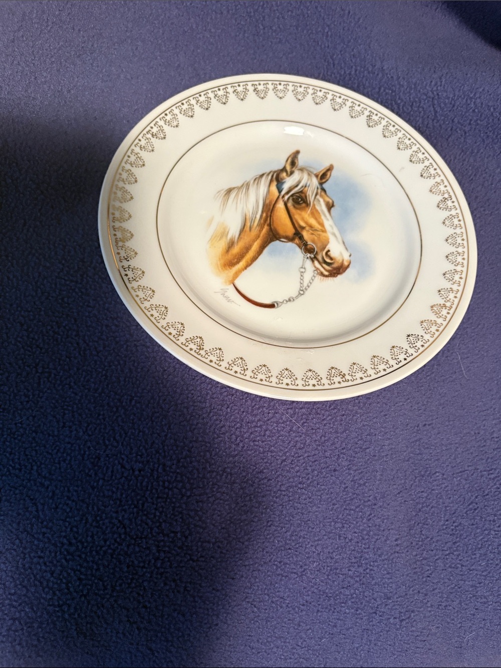 Horse Decorative Plate